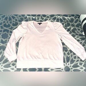 Women’s Pale Pink Shimmery Blouse INC Brand worn once